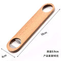 厂家啤酒开瓶器木质简易饮料起瓶器家用不锈钢创意开瓶器可做logo