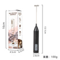 电动打奶泡器咖啡充电打泡器家用奶泡机牛奶搅拌器手持无线打发器